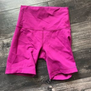 Lululemon Wunder Under Biker Shorts